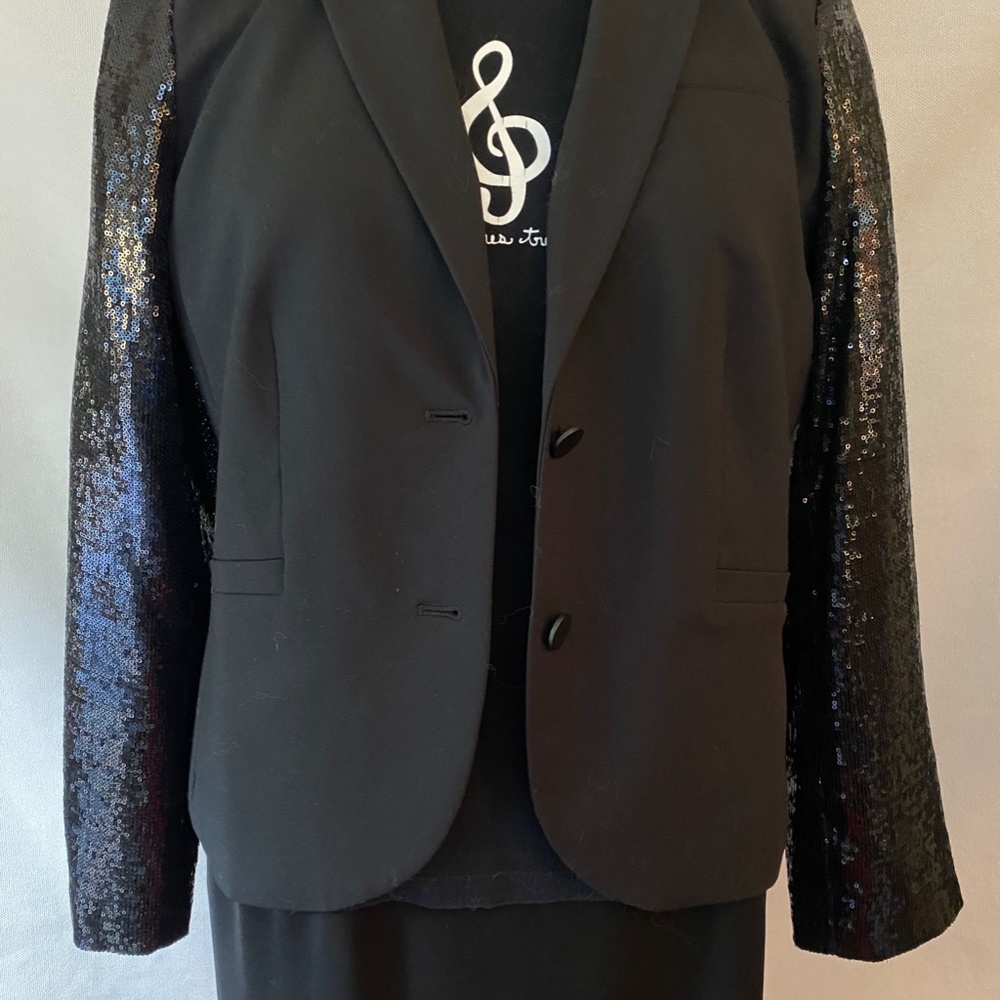 Sequin Sleeves Jacket, great stage wear or club wear